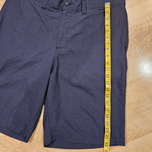 Travis Mathew Shorts Mens Size 38 Beck Flat Front Golf Active Stretch Navy Blue - Picture 2 of 10